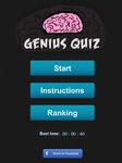 Genius Quiz captura de pantalla apk 2