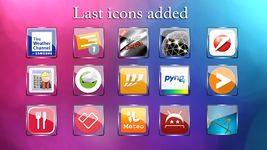 Glass  NOVA/APEX/ADW Icon Pack ekran görüntüsü APK 4