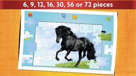 Tangkapan layar apk Horse games - Jigsaw Puzzles 8