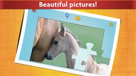 Tangkapan layar apk Horse games - Jigsaw Puzzles 10
