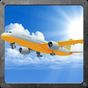 A-plane flight simulator 3D icon