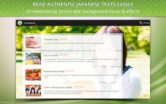 Captură de ecran JA Audiobook Learn Japanese apk 5
