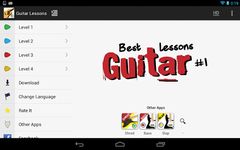 Captură de ecran Guitar Lessons Beginners LITE apk 