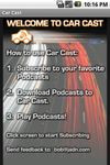 Car Cast Podcast Player capture d'écran apk 1