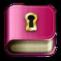 Diary with lock password icon