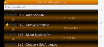 Screenshot 15 di formazione vocale cantare apk