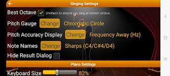 ses eğitimi - şarkı öğrenmek ekran görüntüsü APK 18