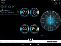 Скриншот 5 APK-версии Weather Rise Clock 30+ Widgets