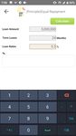 Captură de ecran Calculator de Împrumut apk 2