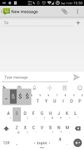 Theme TouchPal Flat White screenshot apk 3