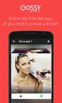 Chat & Dating on Gossy screenshot APK 1