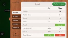 Screenshot 11 di French Belote - Free apk