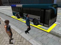 Gambar Kota 3D mengemudi - Bus Parkir 8