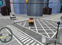 Gambar Kota 3D mengemudi - Bus Parkir 3