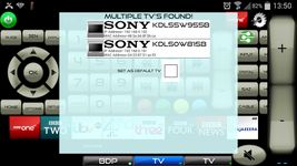 Captură de ecran Remote for Sony TV/BD WiFi&IR apk 4