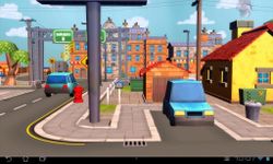 Captura de tela do apk Cartoon City 3D live wallpaper 4