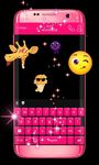 Pink and Black Free Keyboard screenshot apk 1