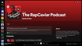 Скриншот 1 APK-версии Spotify — слушай музыку