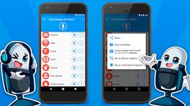 Tangkapan layar apk Voice changer with effects 14