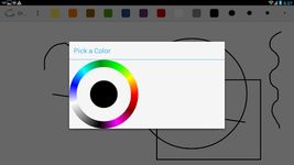 Captură de ecran Drawings Board - finger paint apk 