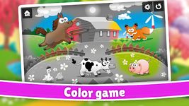 Kids Cow Farm Scratch Off Game screenshot APK 2