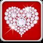 Diamond Hearts Live Wallpaper apk icon