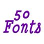 Fonts for FlipFont 50 #5