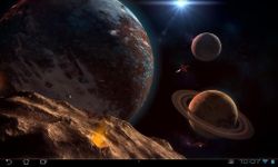 Captura de tela do apk Planetscape 3D Live Wallpaper 5