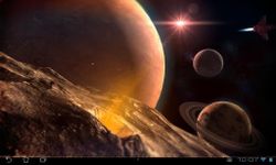 Captura de tela do apk Planetscape 3D Live Wallpaper 3