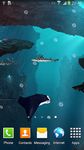 Captura de tela do apk 3D Sharks Live Wallpaper Lite 2