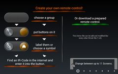 RCoid free - IR Remote Control screenshot apk 