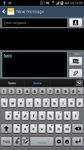Theme for A.I.type Galaxy Whit ekran görüntüsü APK 