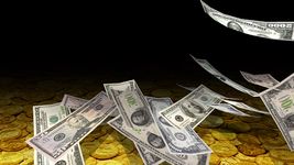 Captura de tela do apk Falling Money 3D Live Wallpaper 13