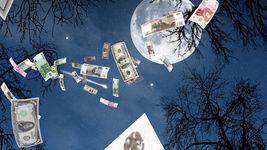 Falling Money 3D Live Wallpaper screenshot apk 10