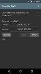Override DNS (a DNS changer) screenshot apk 3
