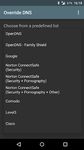 Override DNS (a DNS changer) screenshot apk 