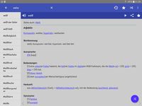 Dictionnaire allemand capture d'écran apk 4