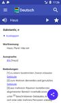 Captură de ecran Deutsch Wörterbuch Offline apk 17