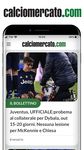 Screenshot 1 di Calciomercato.com apk