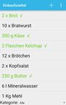 Screenshot 7 di Einfacher Einkaufszettel apk