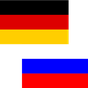 Ikona Niemiecki rosyjski tłumacz