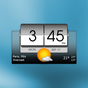 3D flip clock & world weather  APK