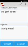 Deutsch Polnisch Übersetzer Screenshot APK 3
