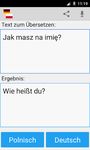 Deutsch Polnisch Übersetzer Screenshot APK 