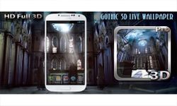 Captura de tela do apk Gothic 3D Live Wallpaper 6