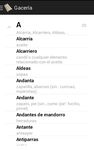 Diccionario de Gacería captura de pantalla apk 15