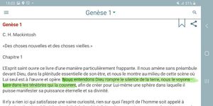 La Bible. Commentaires capture d'écran apk 5