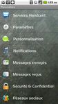 Screenshot  di Handcent SMS French Language P apk