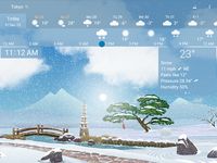 Tangkapan layar apk Precise Weather YoWindow 8