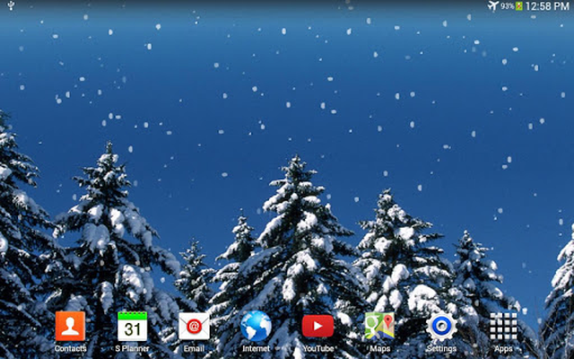 Snowfall Live Wallpaper APK - Free download app for Android